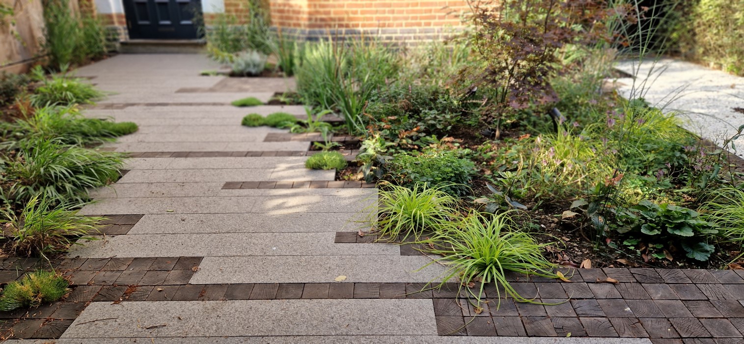 View across this front garden in Acton